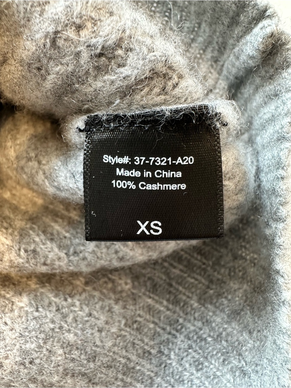 Jenni Kayne Cashmere Cocoon Cardigan Heather Gray 100% Cashmere XS Oversized - Picture 5 of 11